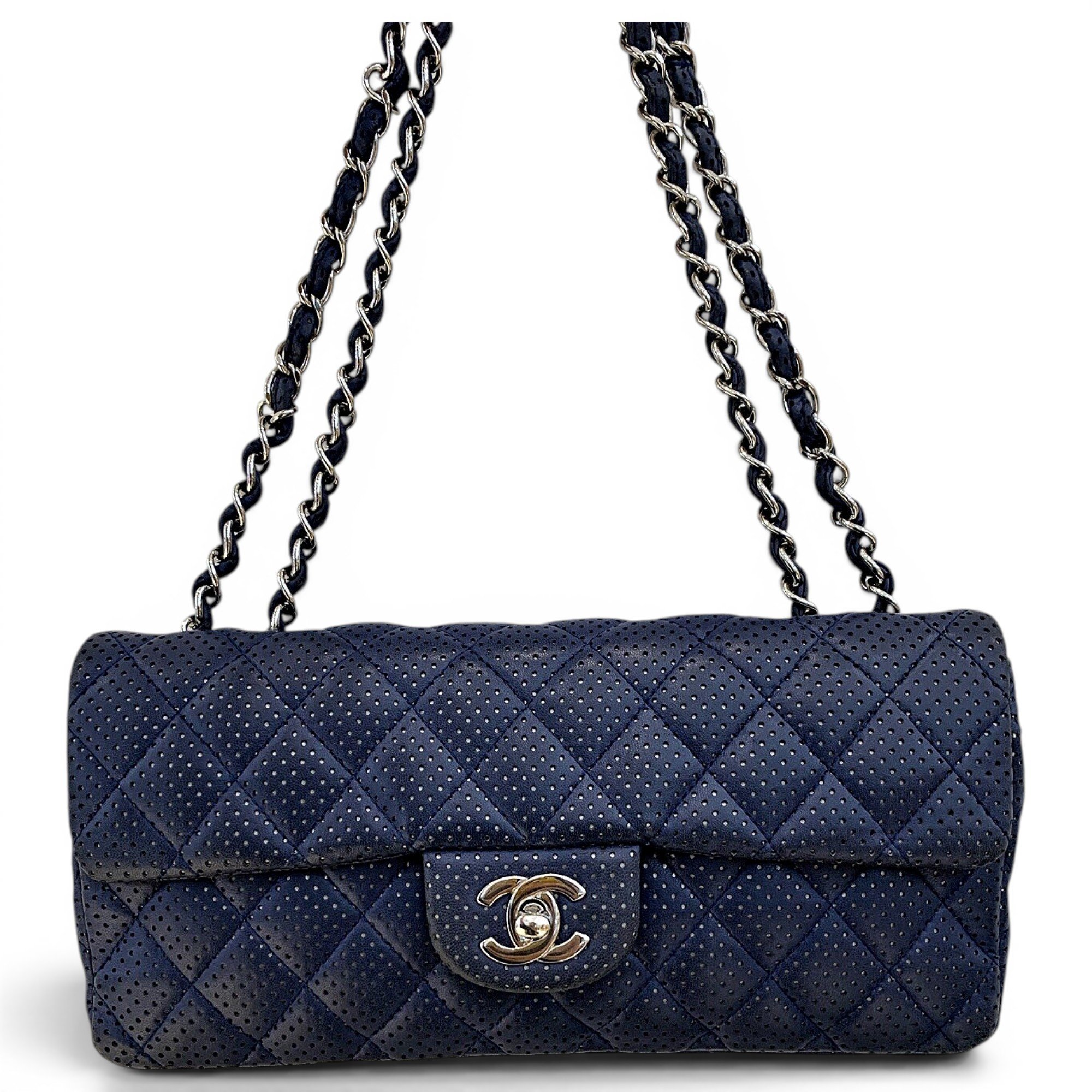 2.55 Long leather handbag