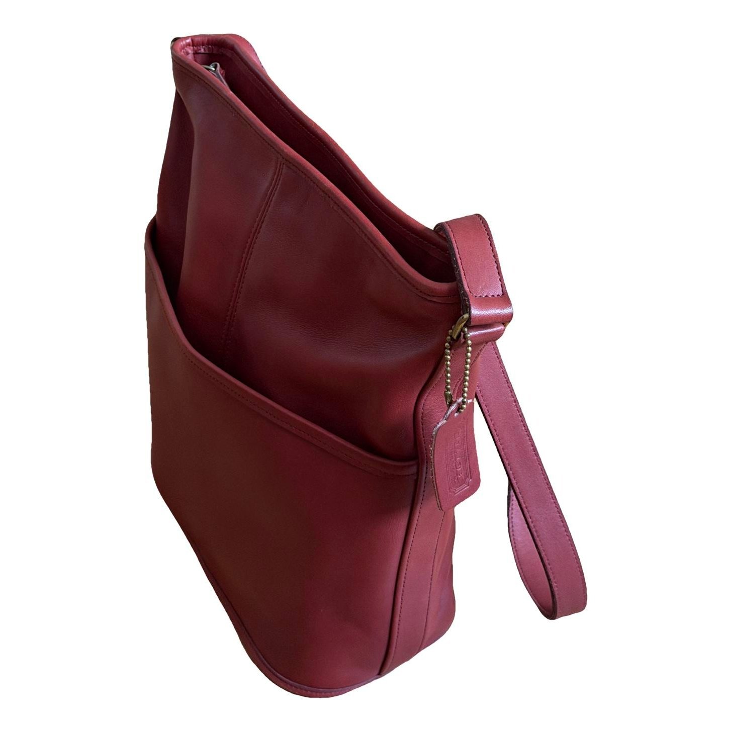 Leather crossbody bag