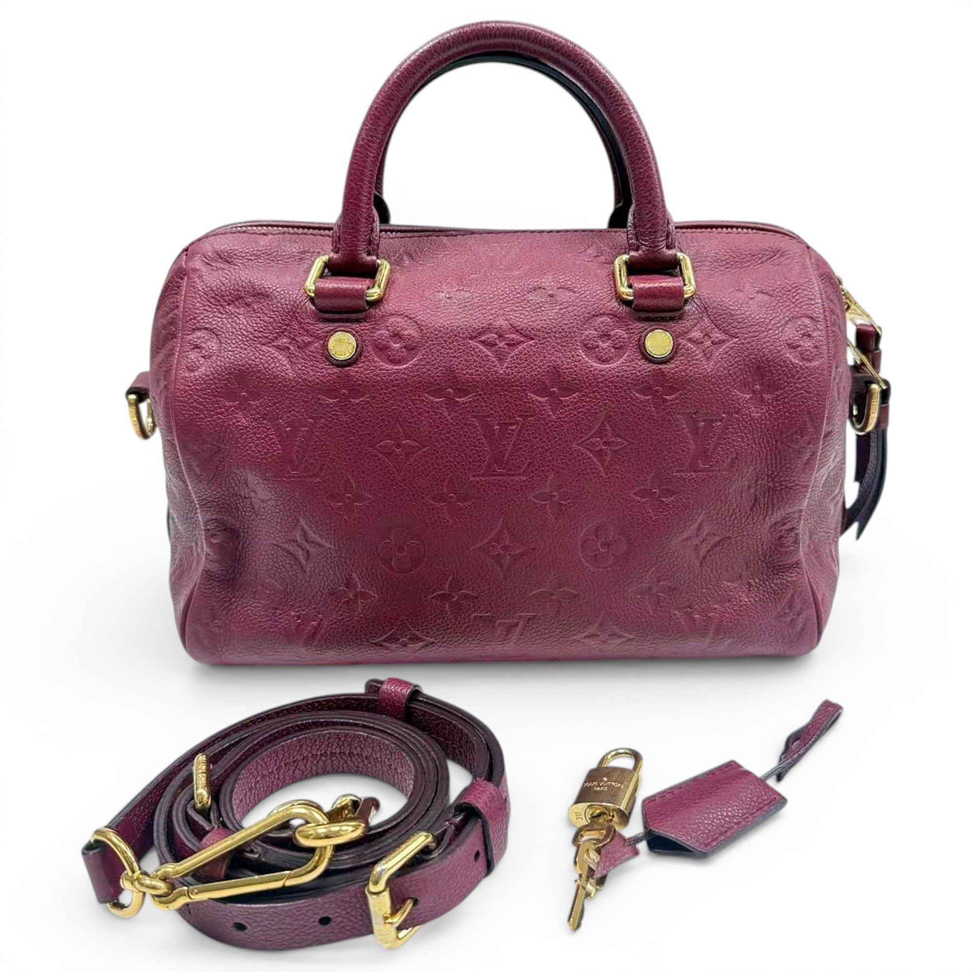 Speedy Bandoulière leather handbag