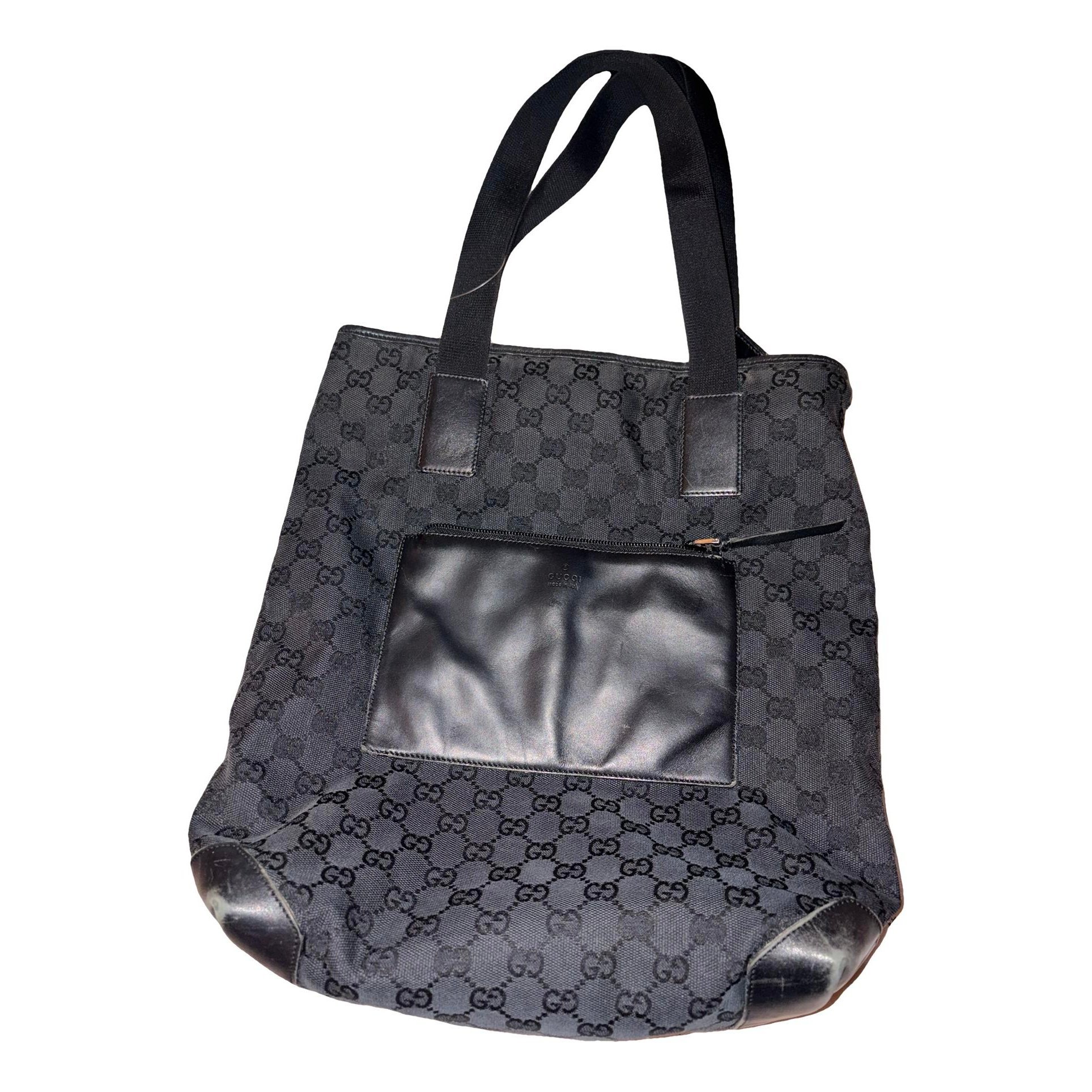 Leather tote