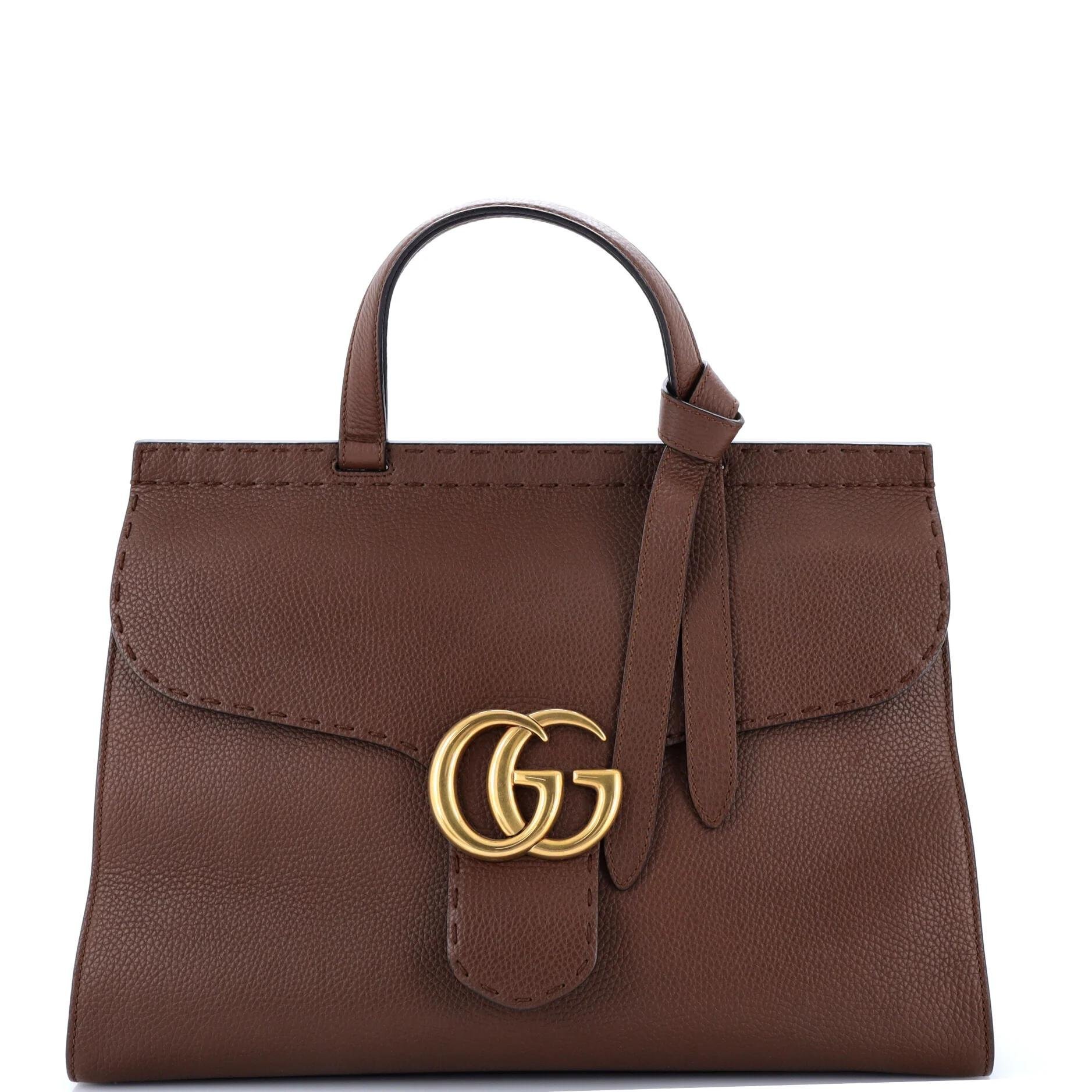 Leather handbag