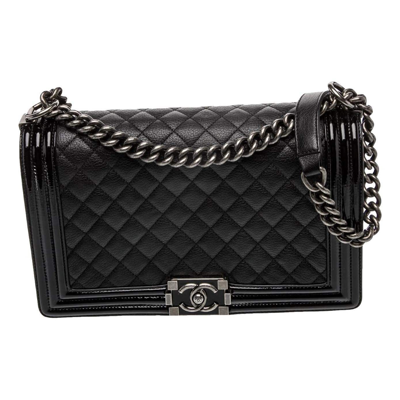 Boy leather crossbody bag