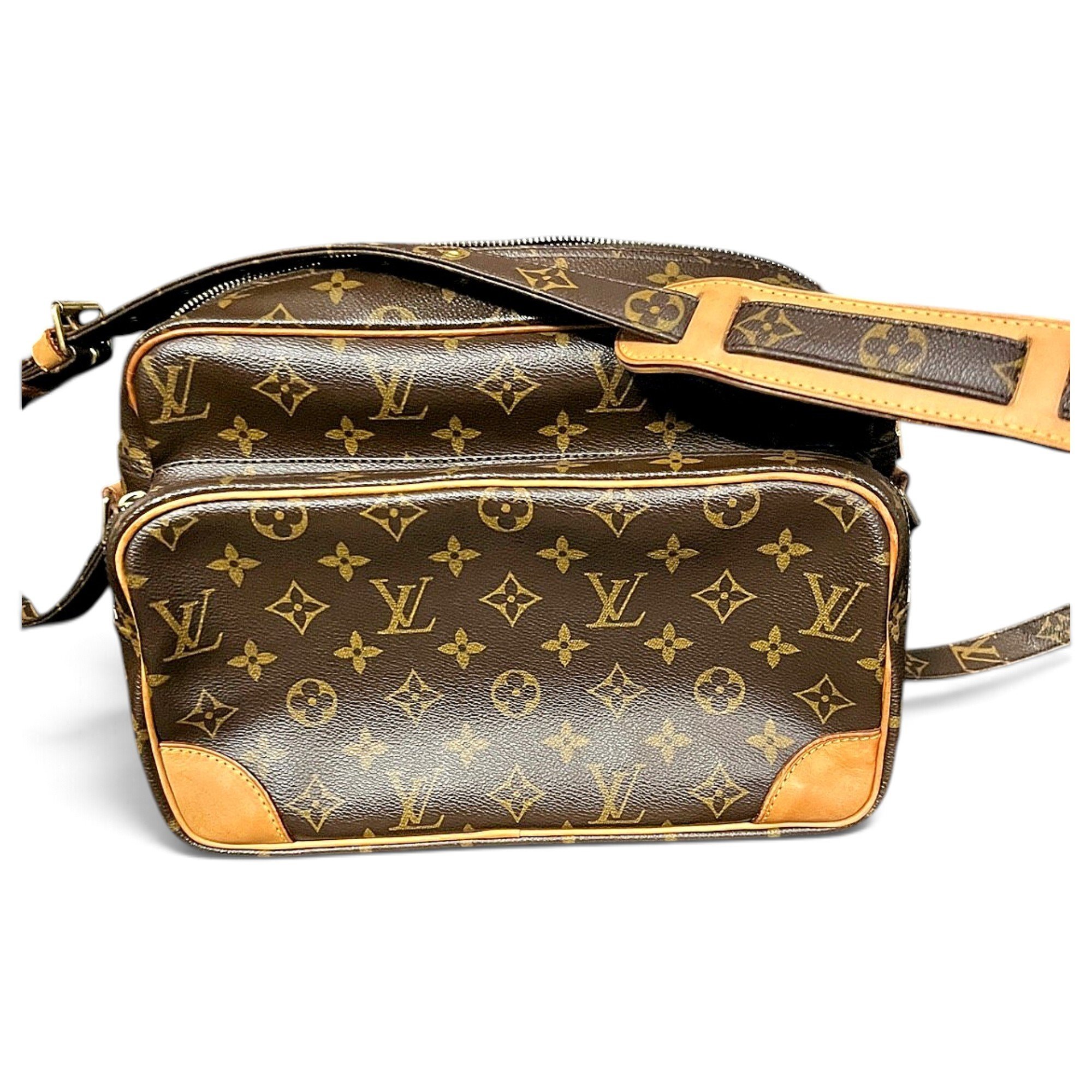 Reporter leather crossbody bag