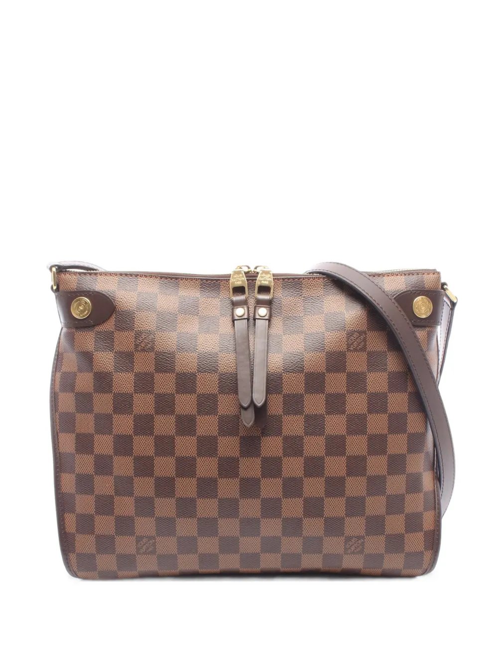 2015 Duomo Damier Ebene shoulder bag