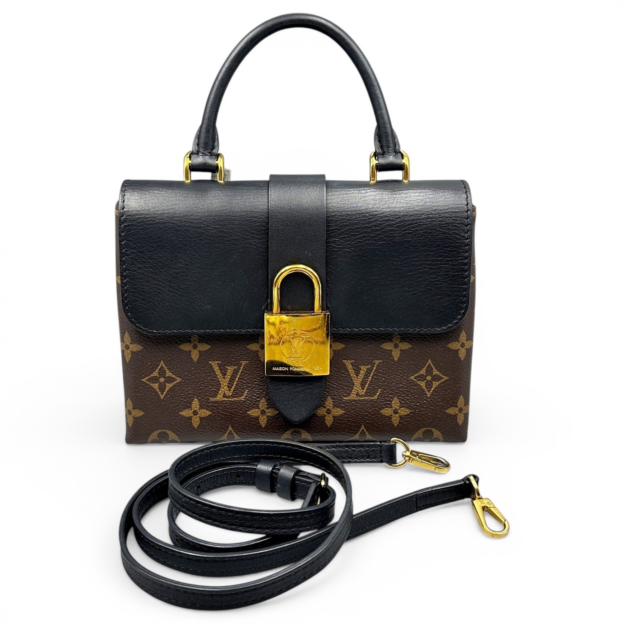 Locky BB leather handbag