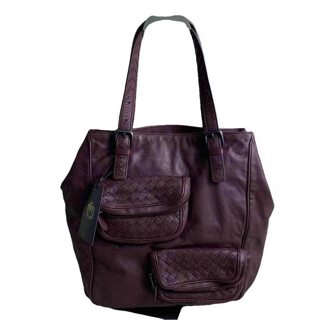 Fourre-Tout leather handbag