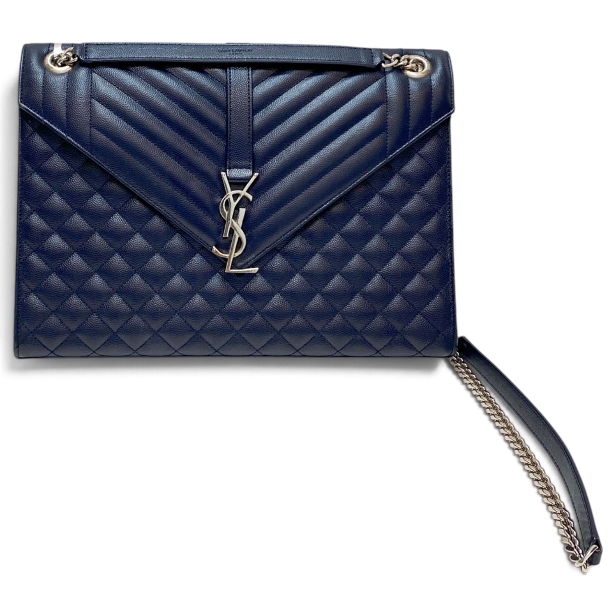 Envelope leather crossbody bag