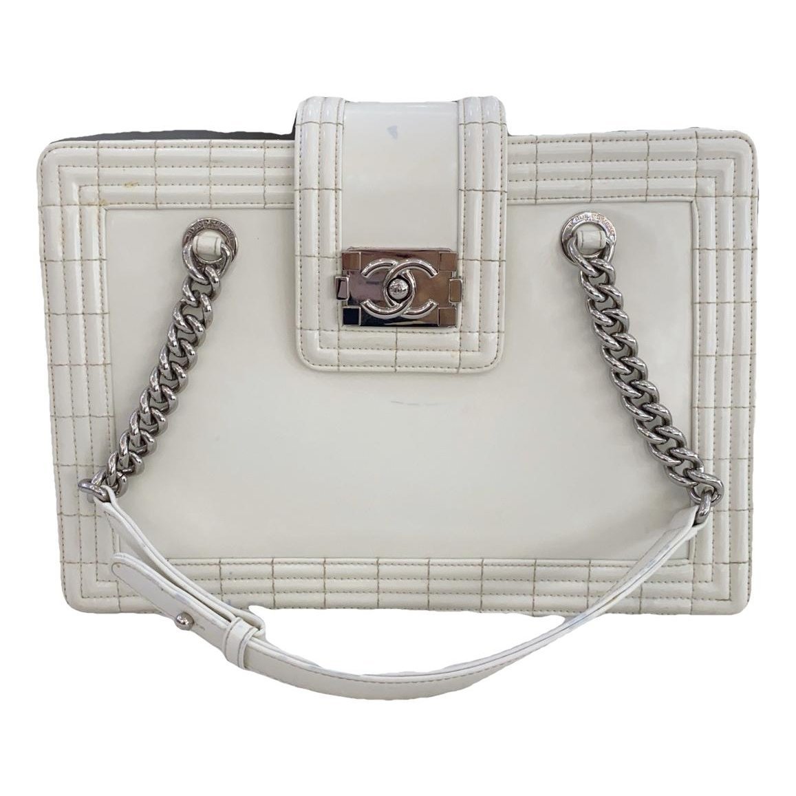 Leather tote
