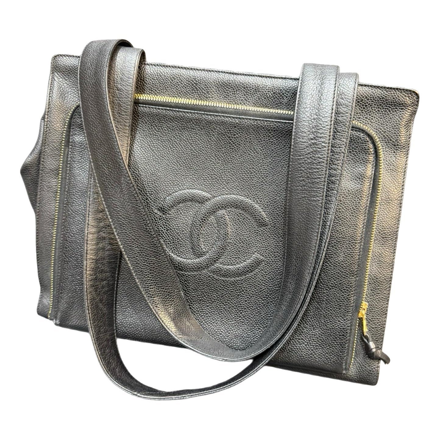 Leather backpack