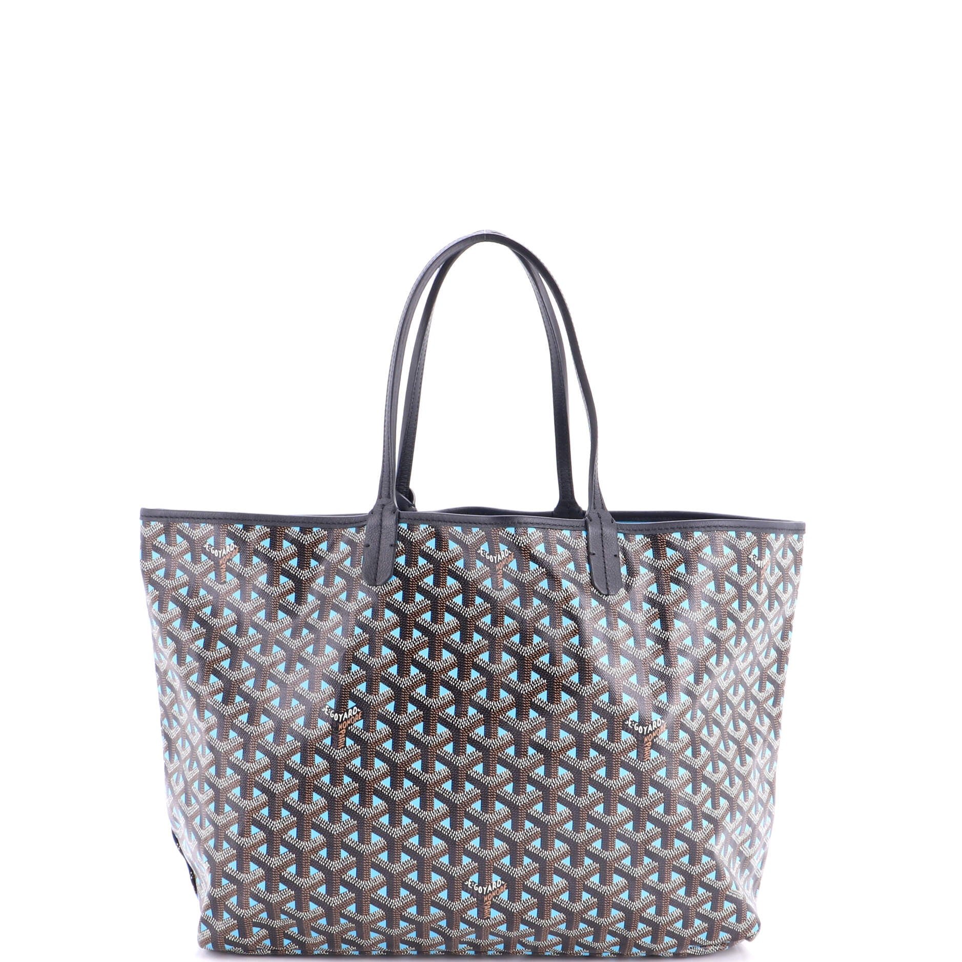 Goyard Saint Louis Tote Claire Voie Coated Canvas PM