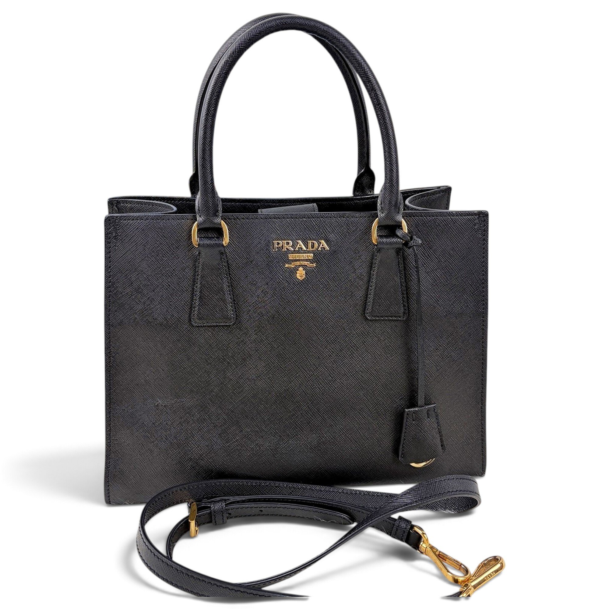Leather tote