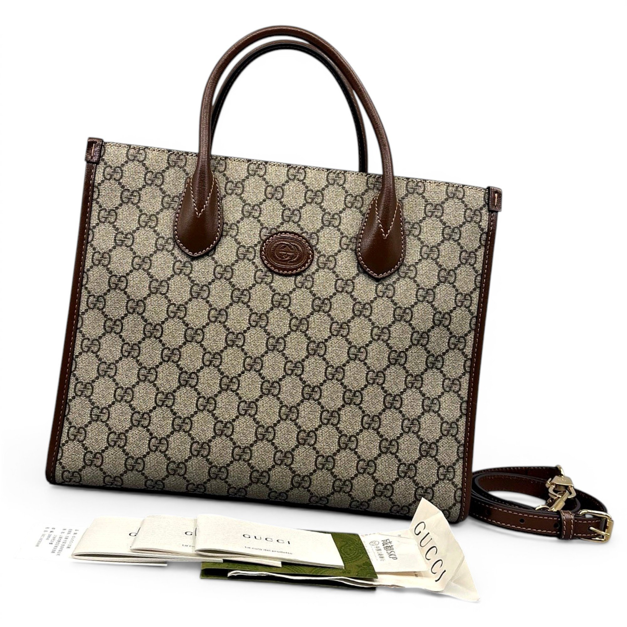 Leather handbag