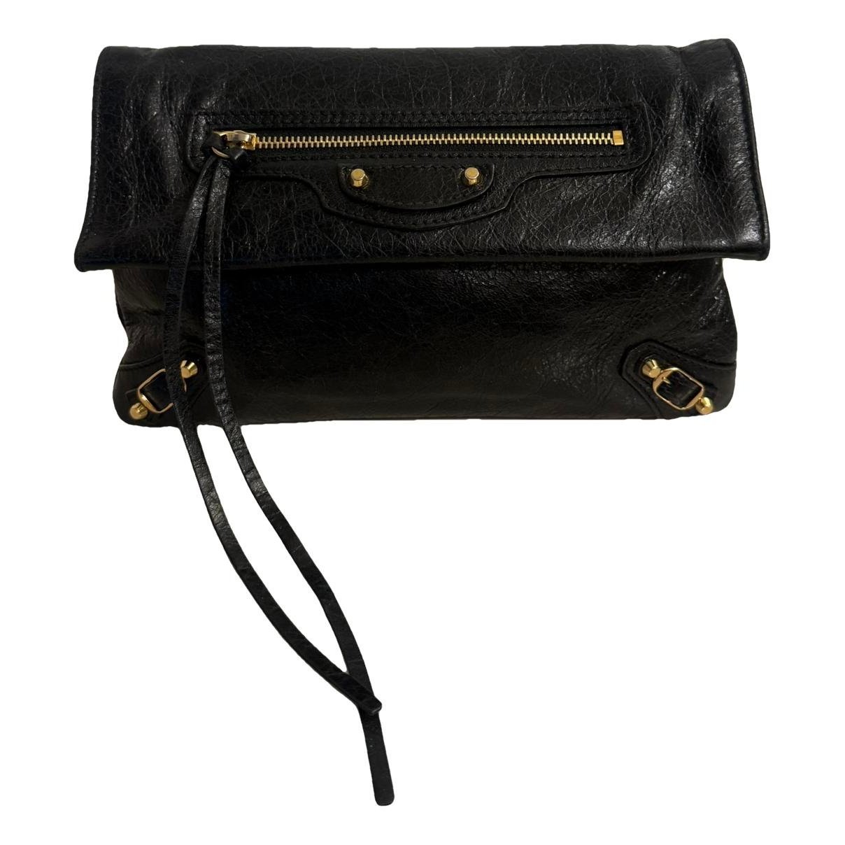 Hip leather crossbody bag