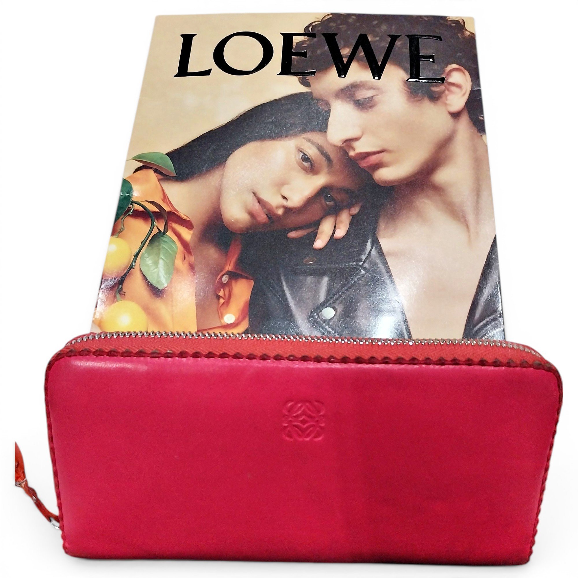 Loewe Flamenco leather satchel