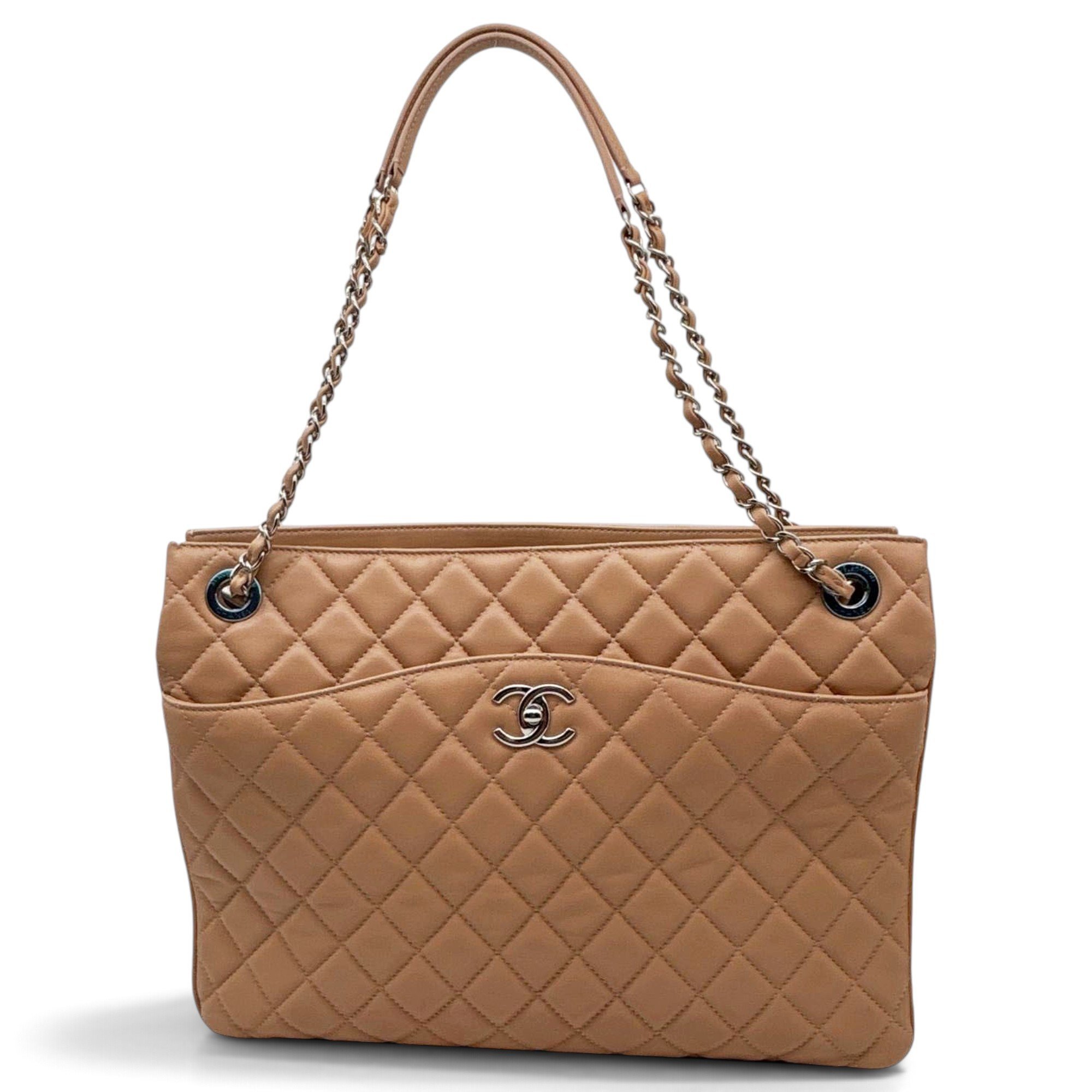 Leather tote