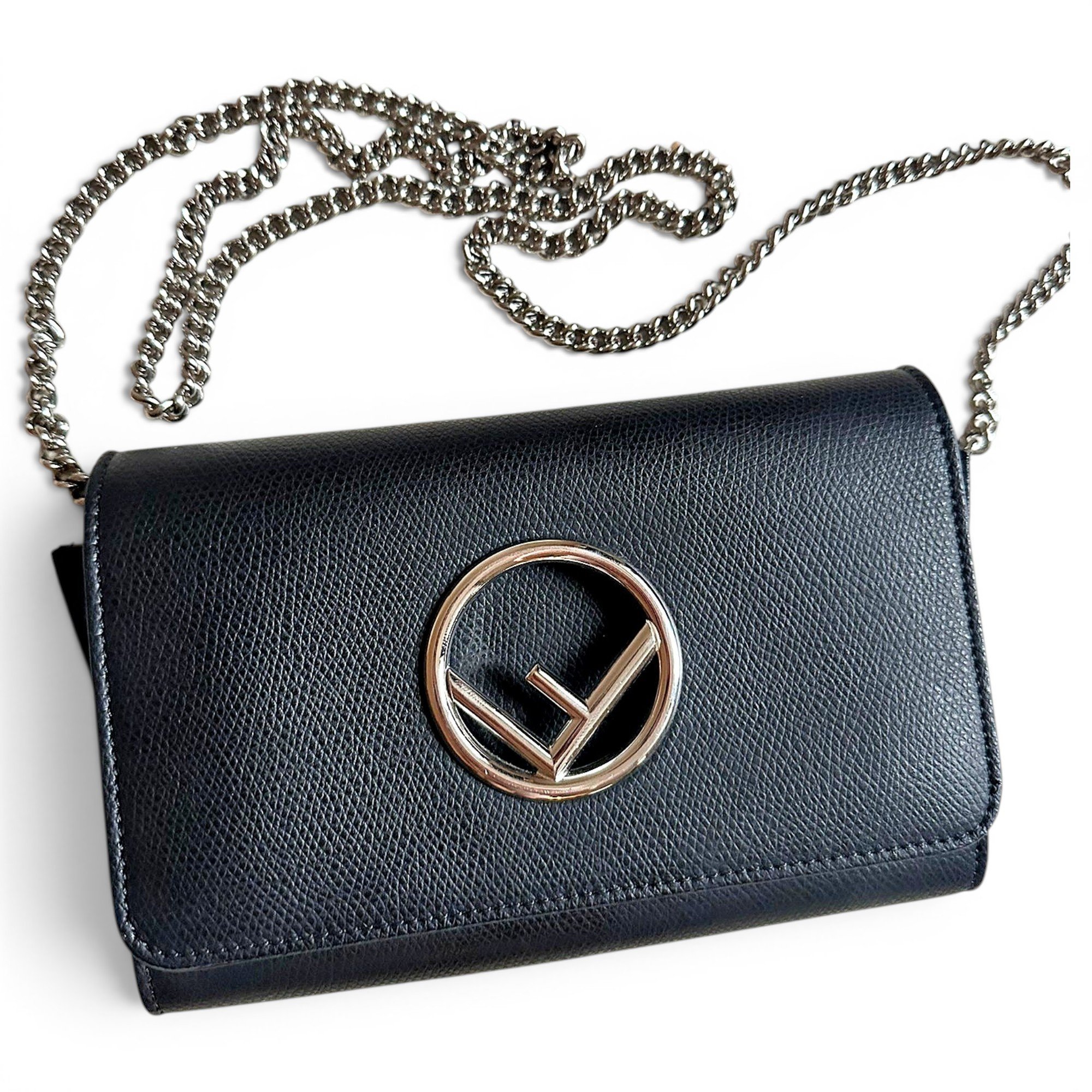 Leather crossbody bag