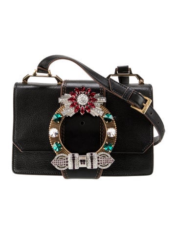 Miu Miu Leather Crossbody Bag