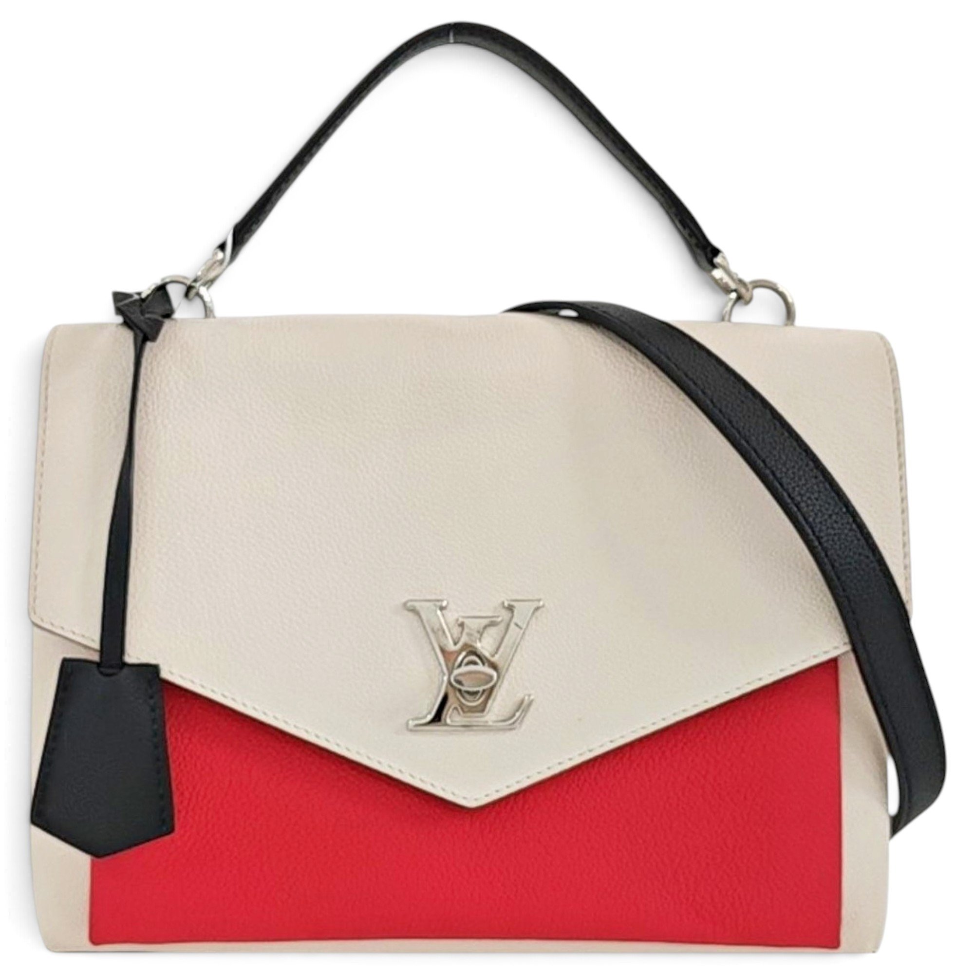 Lockme leather crossbody bag