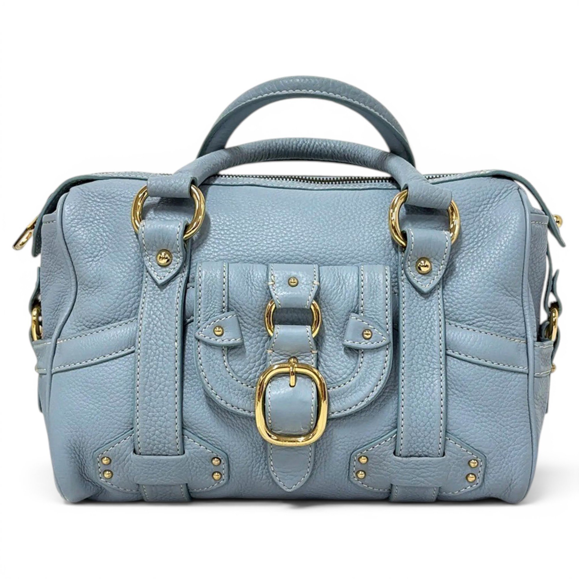 Leather handbag