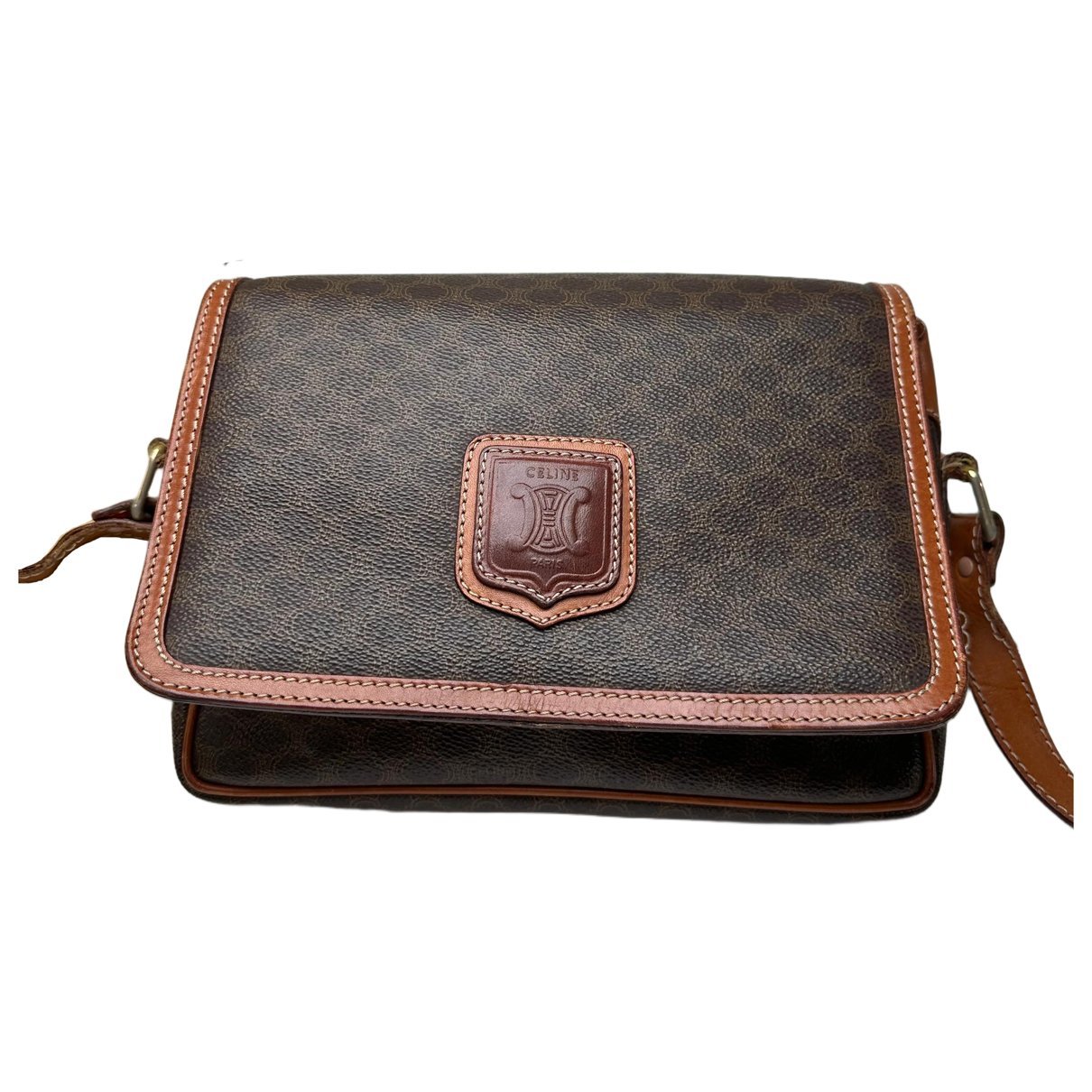 Triomphe leather handbag