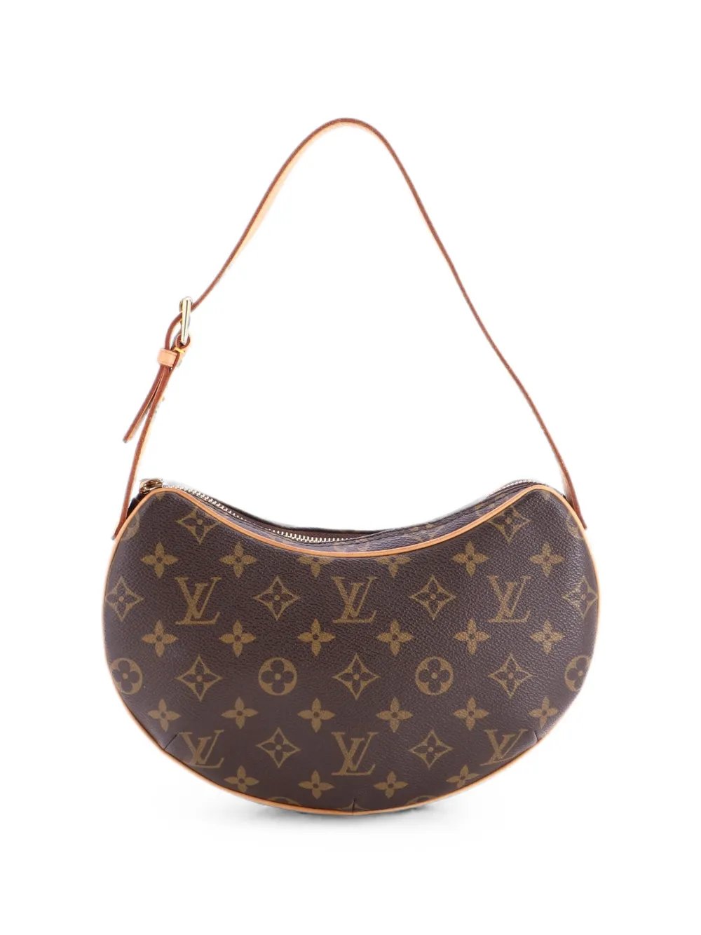 Croissant Handbag Monogram Canvas PM hobo bag