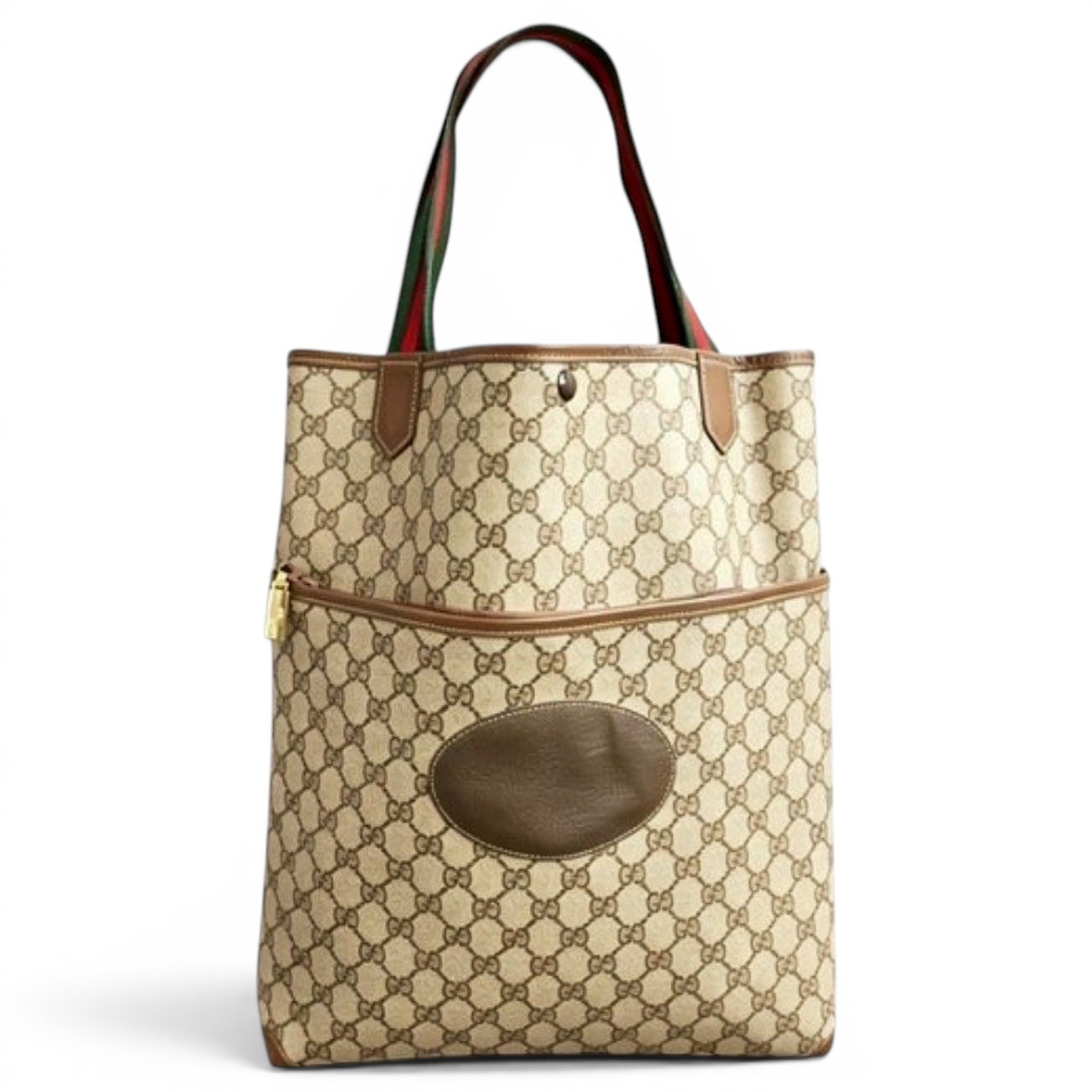 Ophidia leather tote