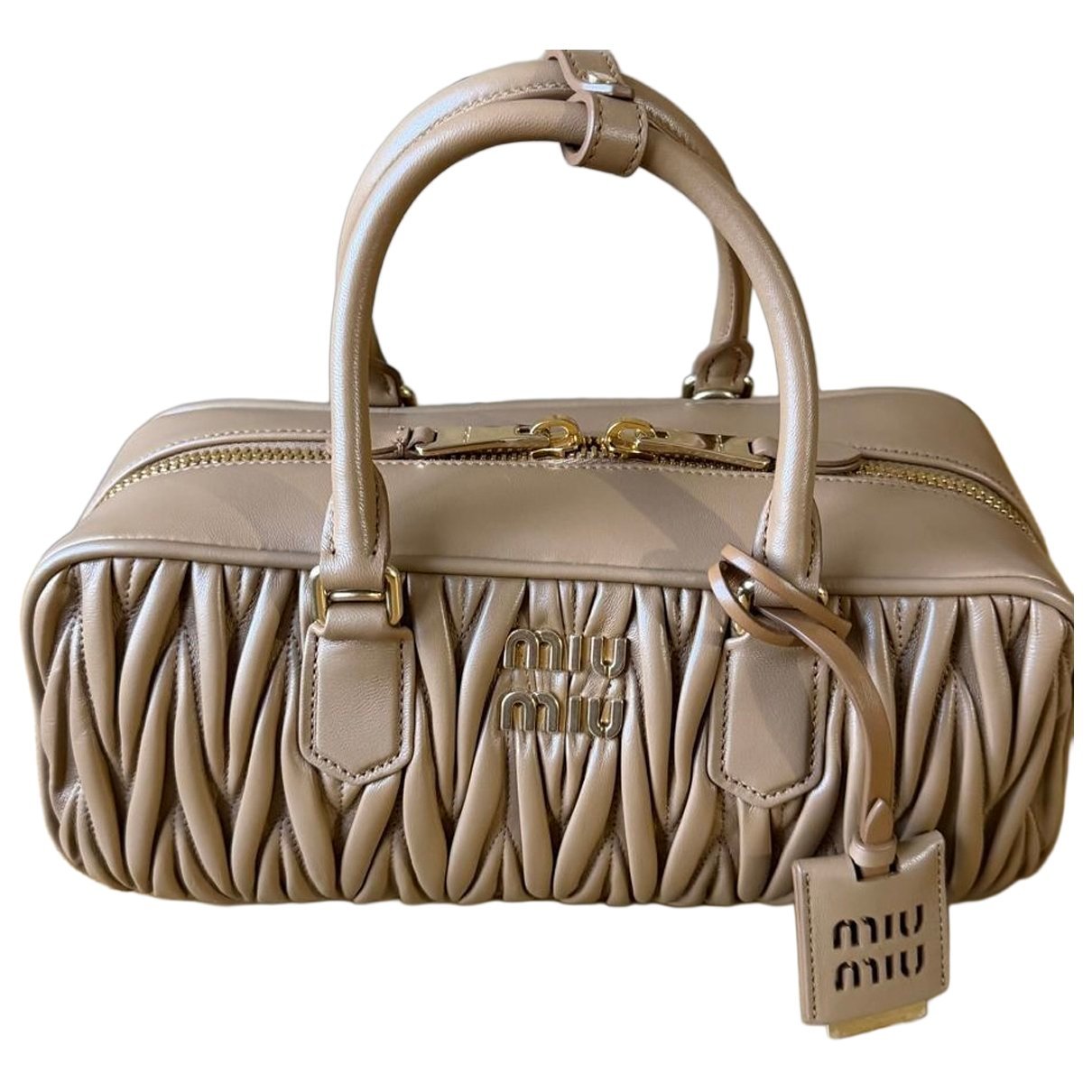 Arcadie leather crossbody bag