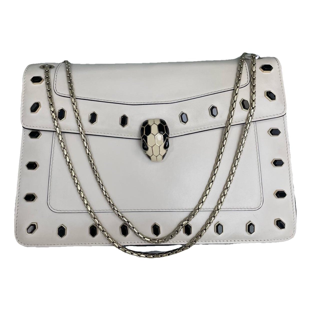 Serpenti leather handbag