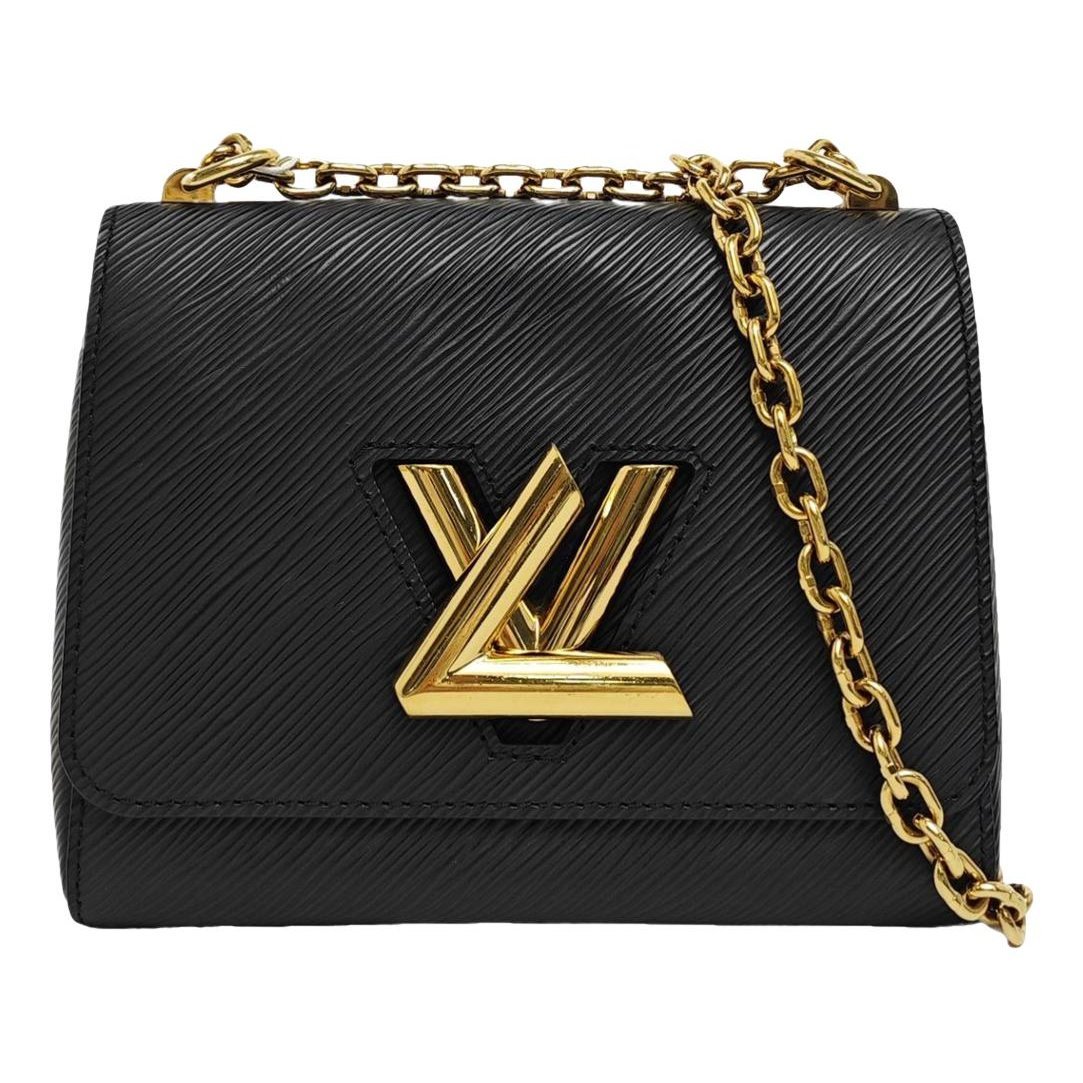 Twist leather crossbody bag