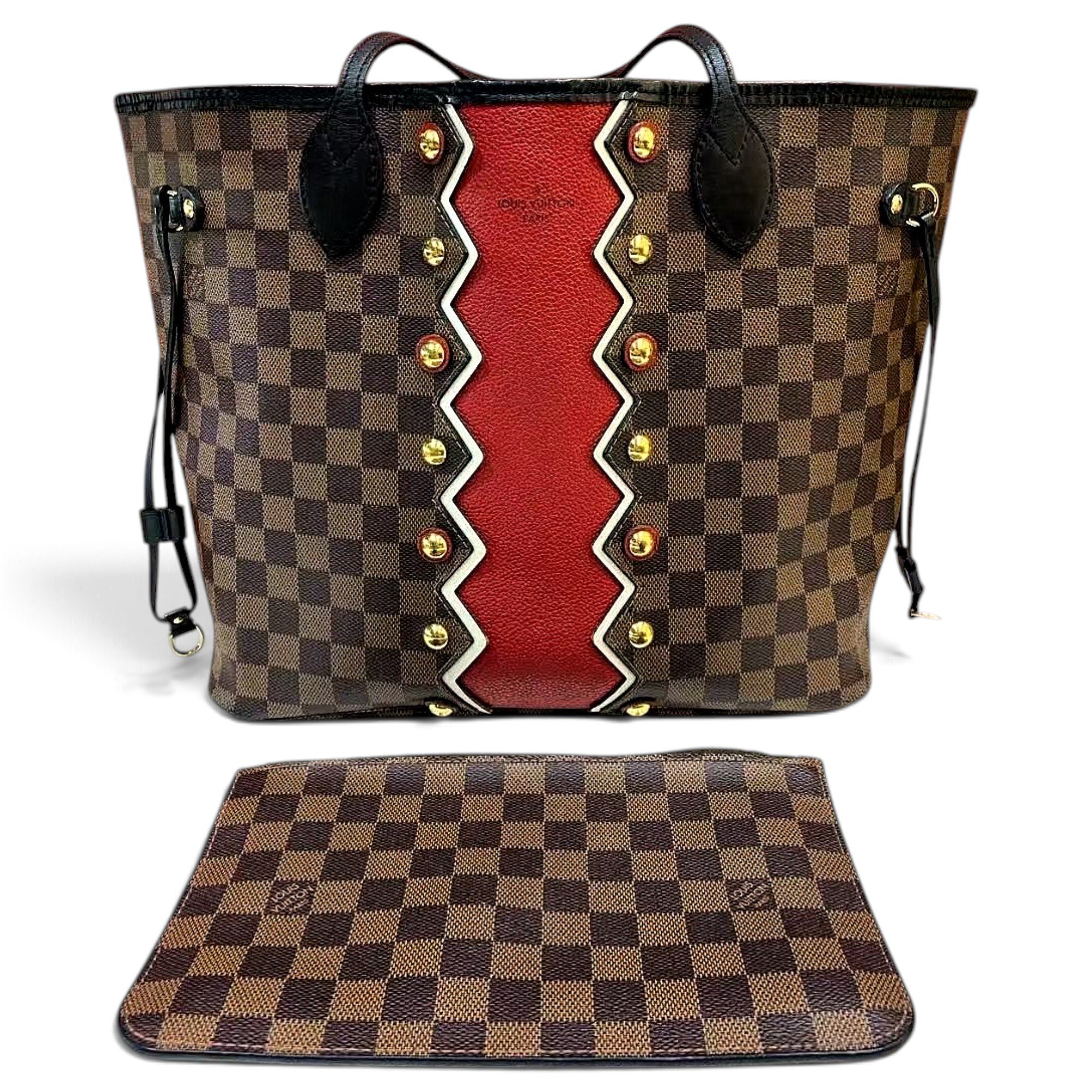 Neverfull leather handbag