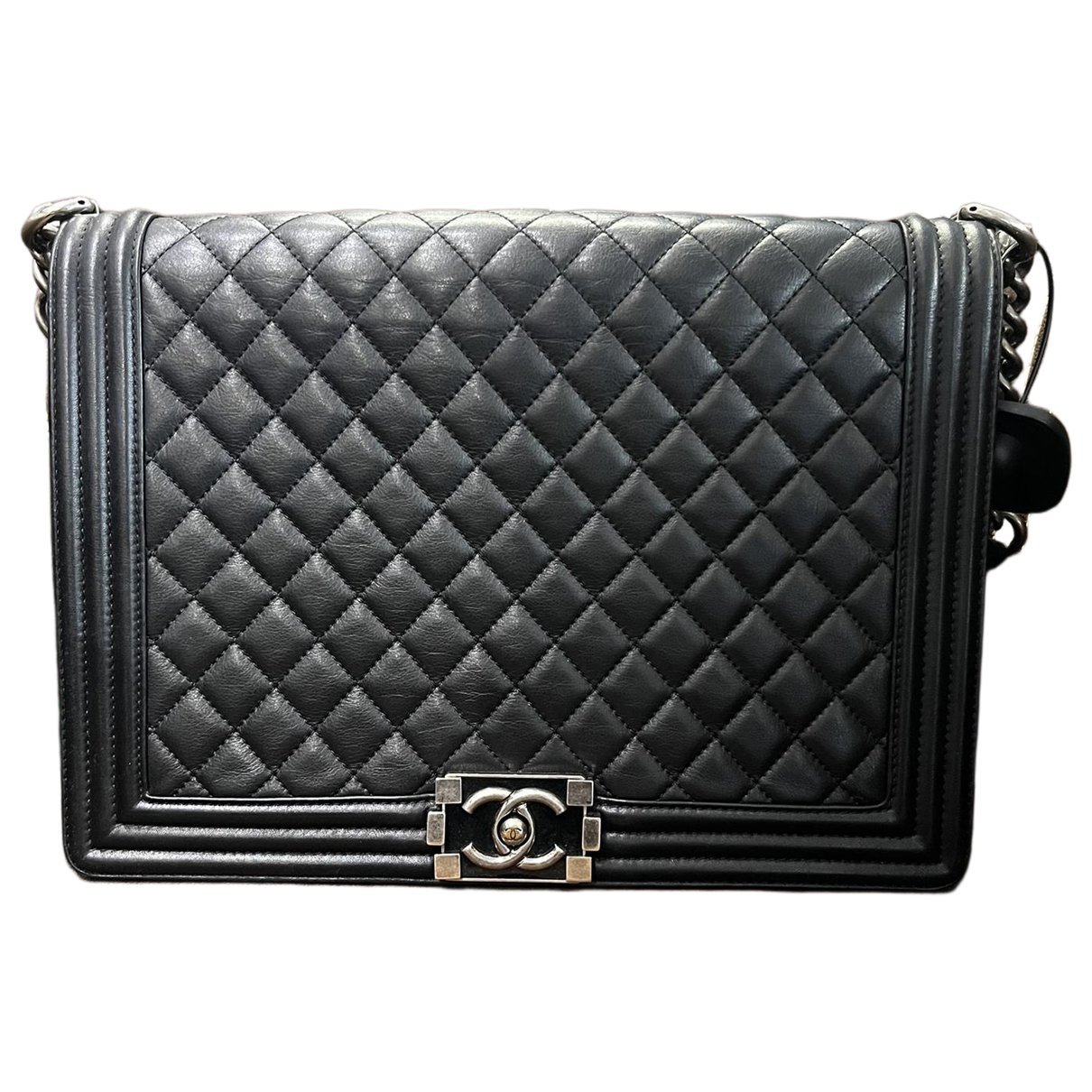 Boy leather crossbody bag