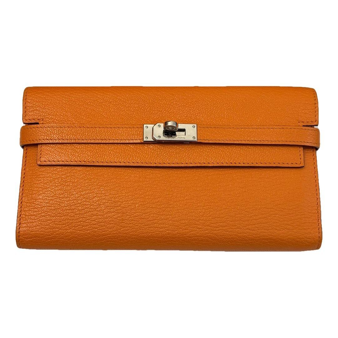 Kelly to go leather clutch bag