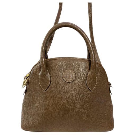 Leather satchel
