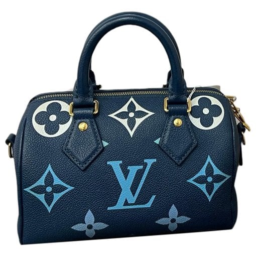 Nano Speedy / Mini HL leather handbag