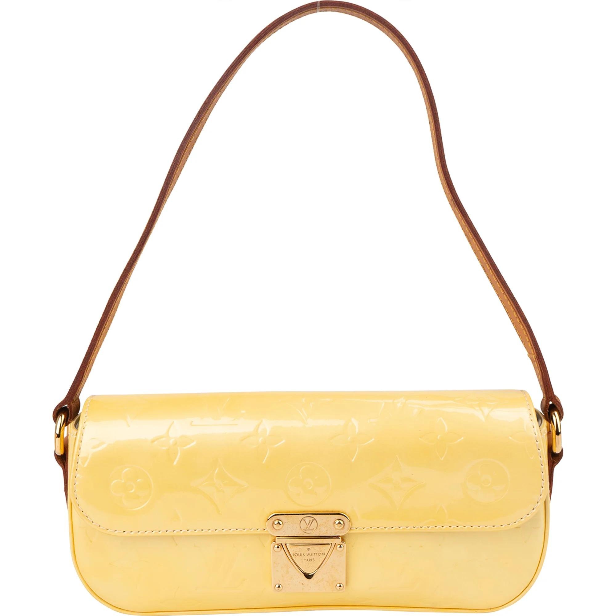 Malibu Street patent leather handbag
