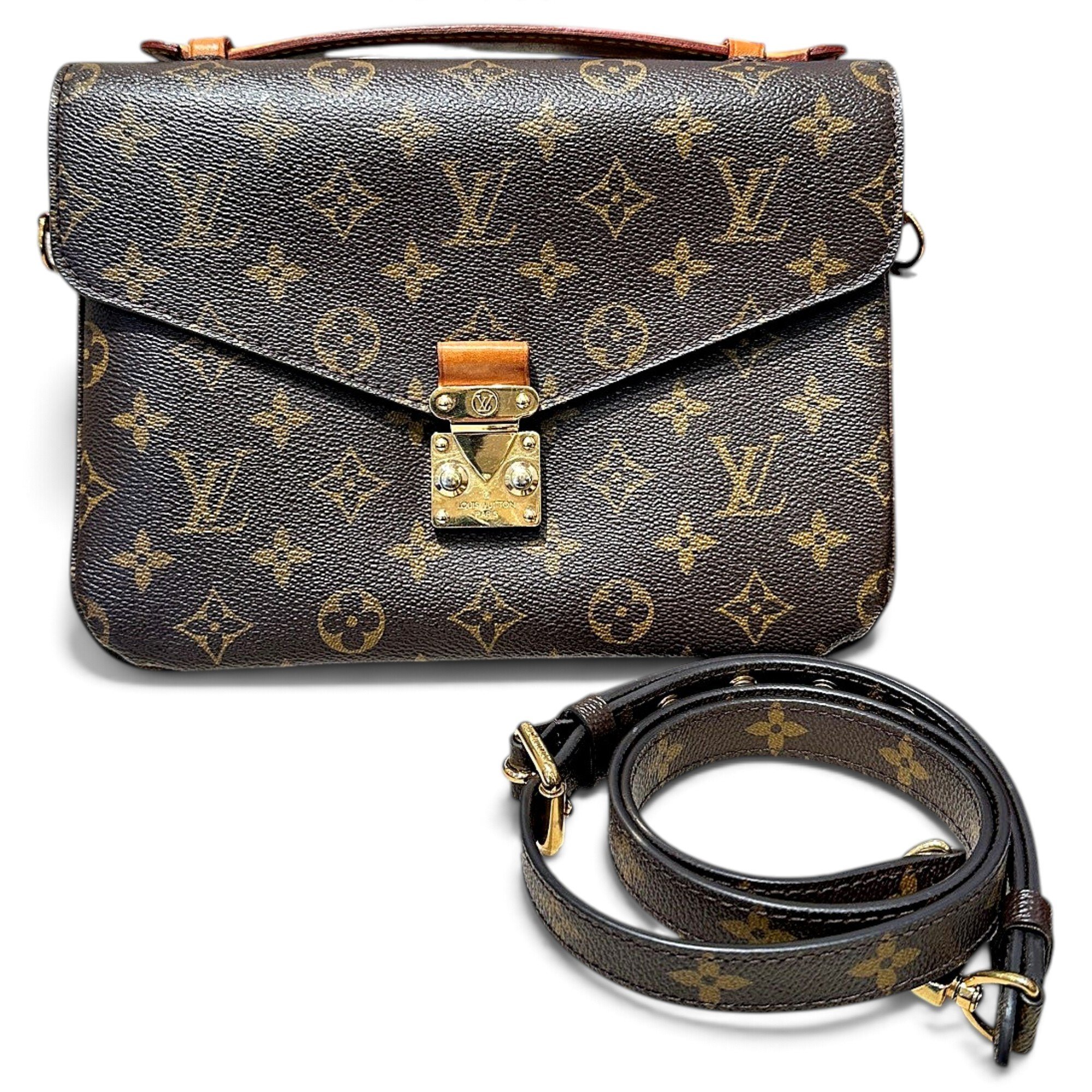 Metis leather crossbody bag