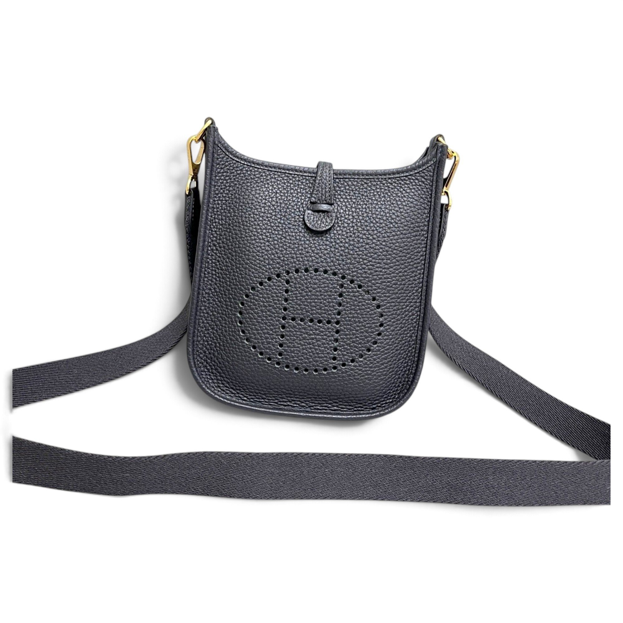 Mini Evelyne leather handbag