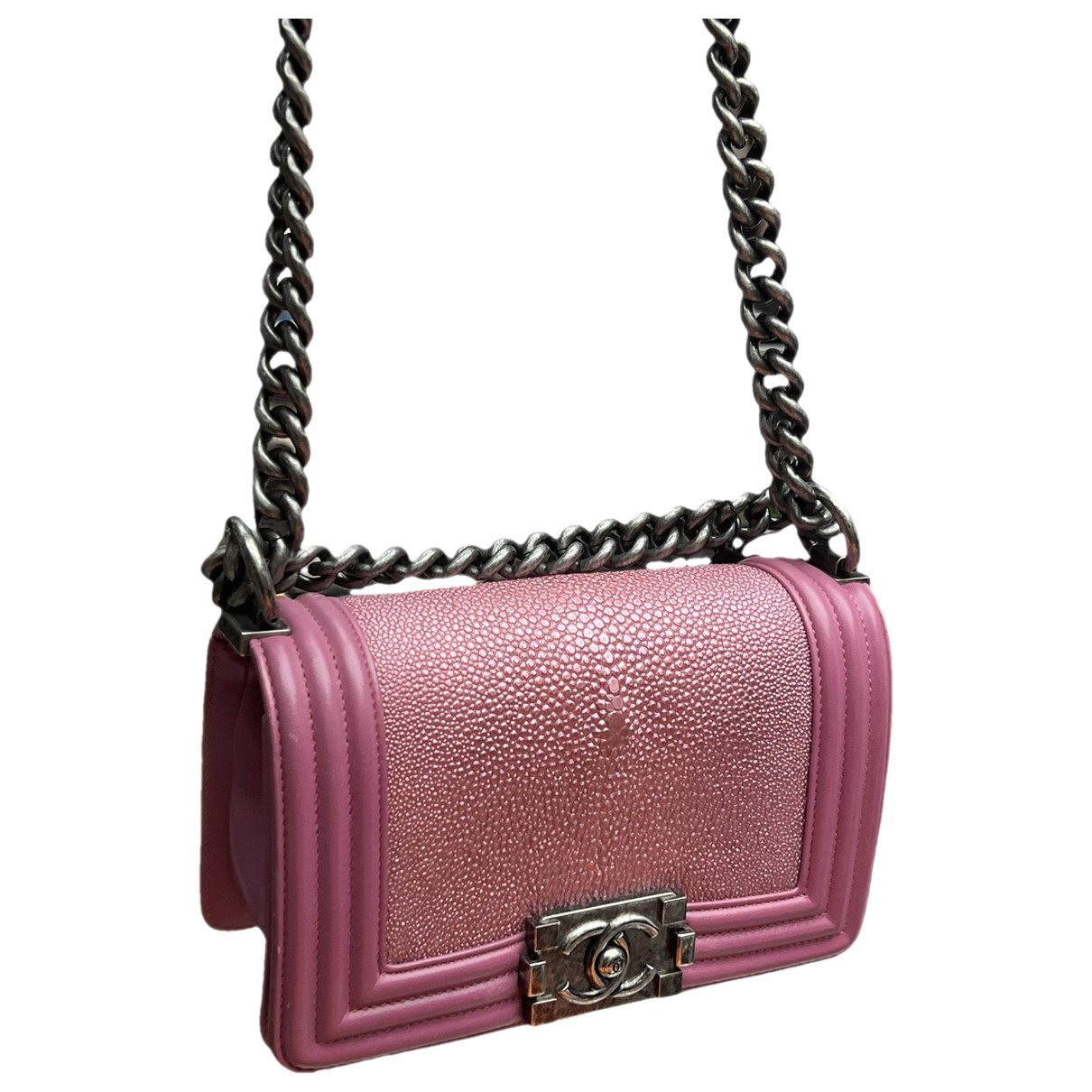 Leather handbag