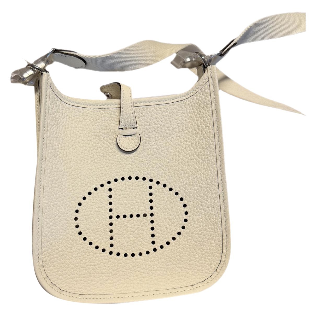 Hermes Evelyne Handbag Cream 2025