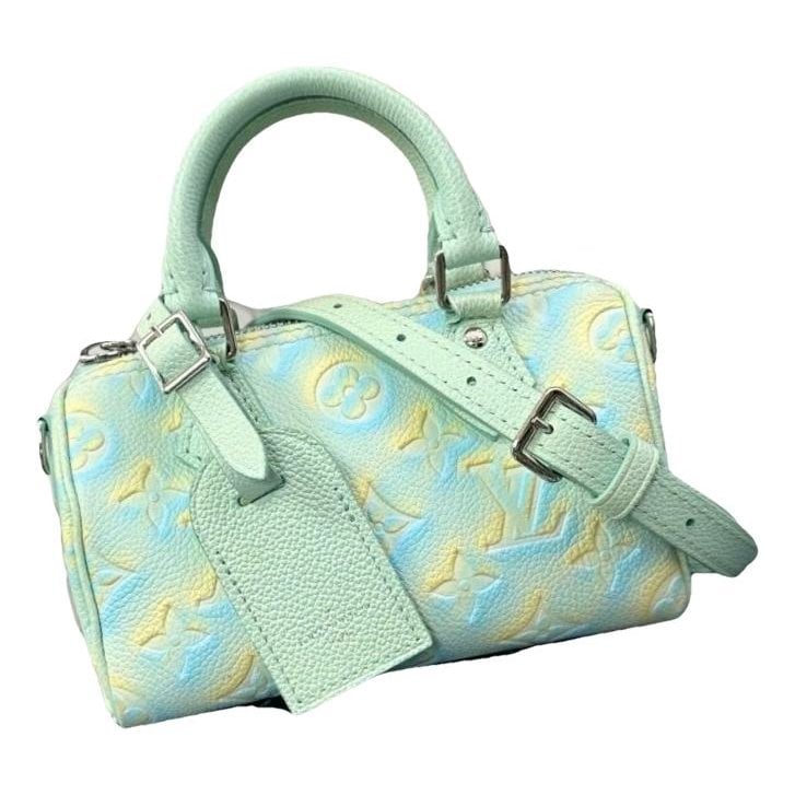 Louis Vuitton Nano Speedy / Mini HL leather handbag