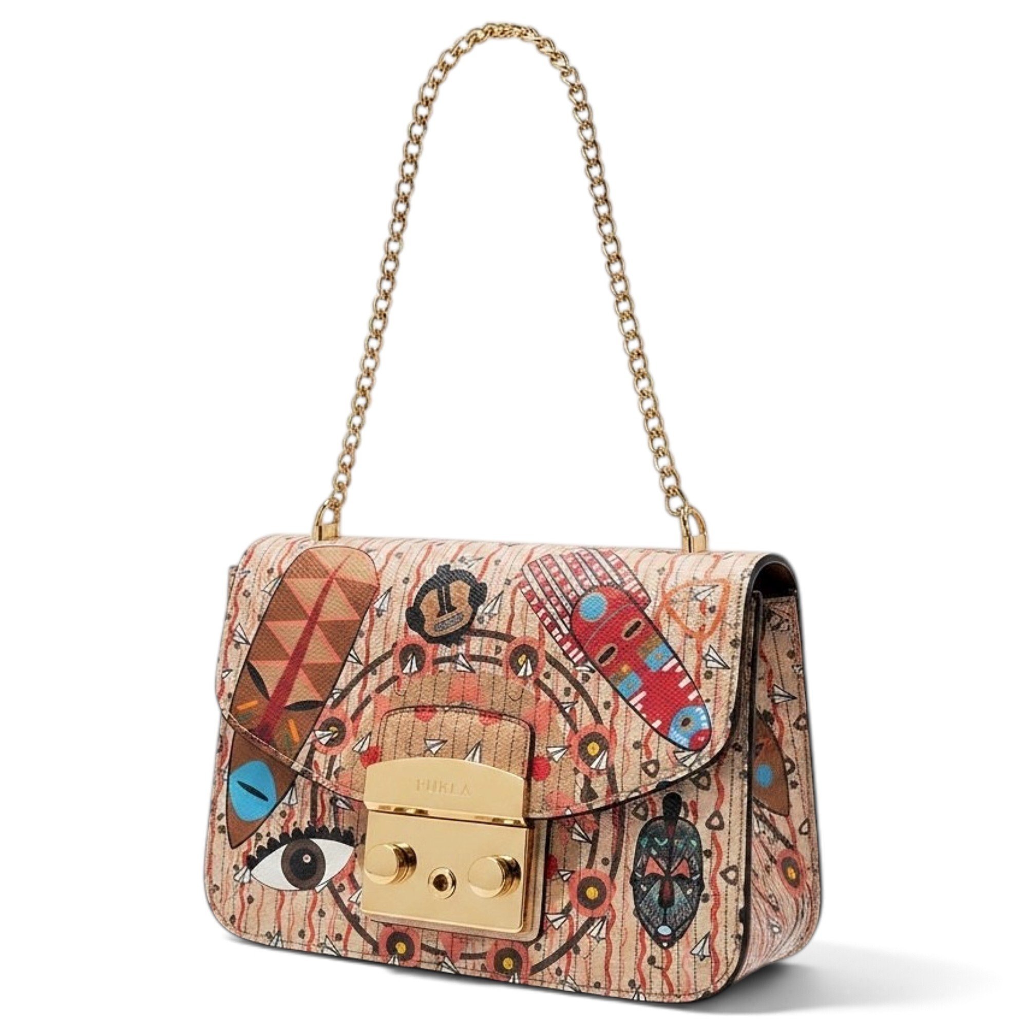 Metropolis leather crossbody bag