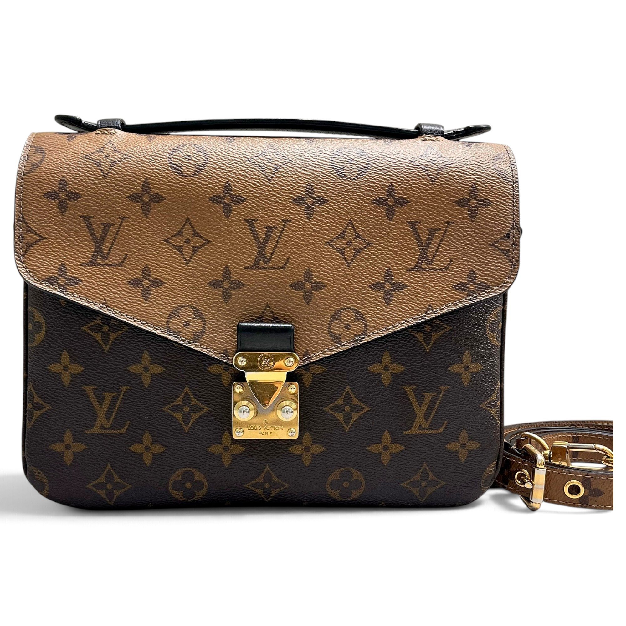 Metis leather handbag
