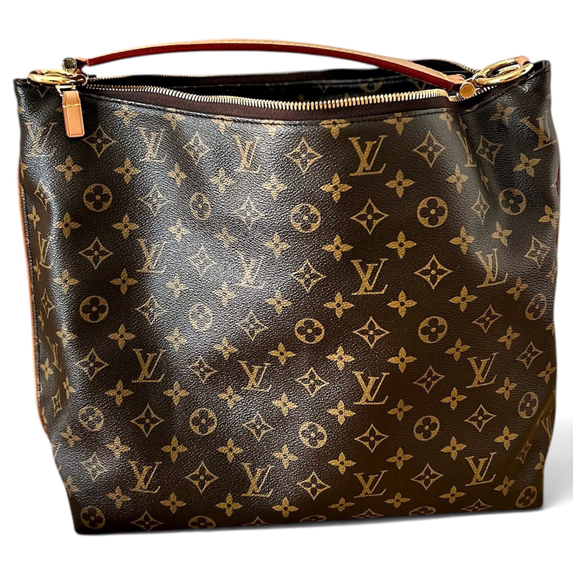 Delightful leather handbag