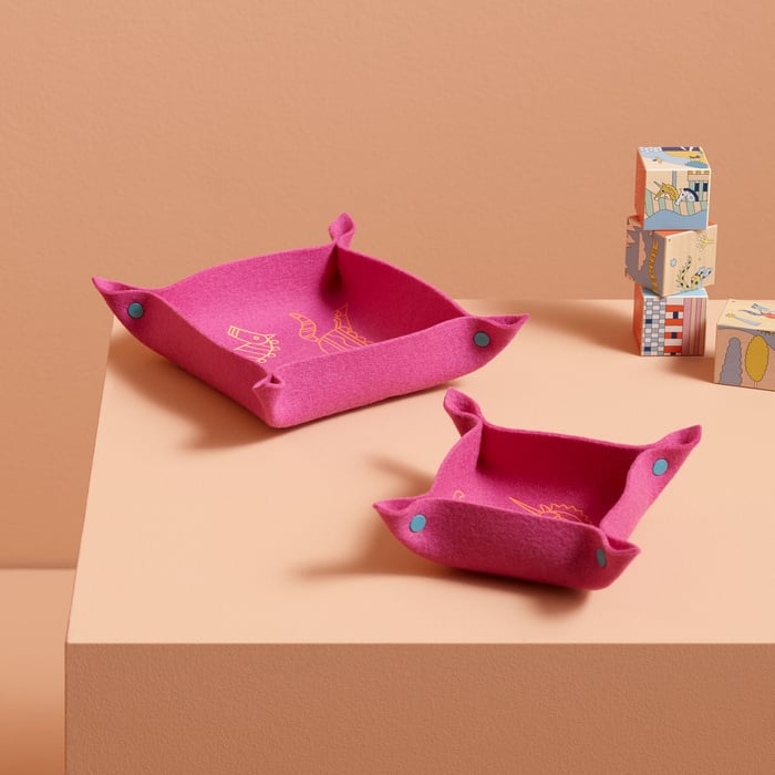 Bleu Outremer Epopee Change Tray, Large Model