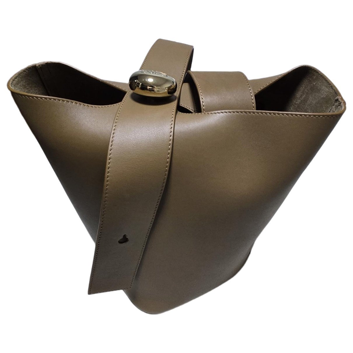 Hammock leather handbag