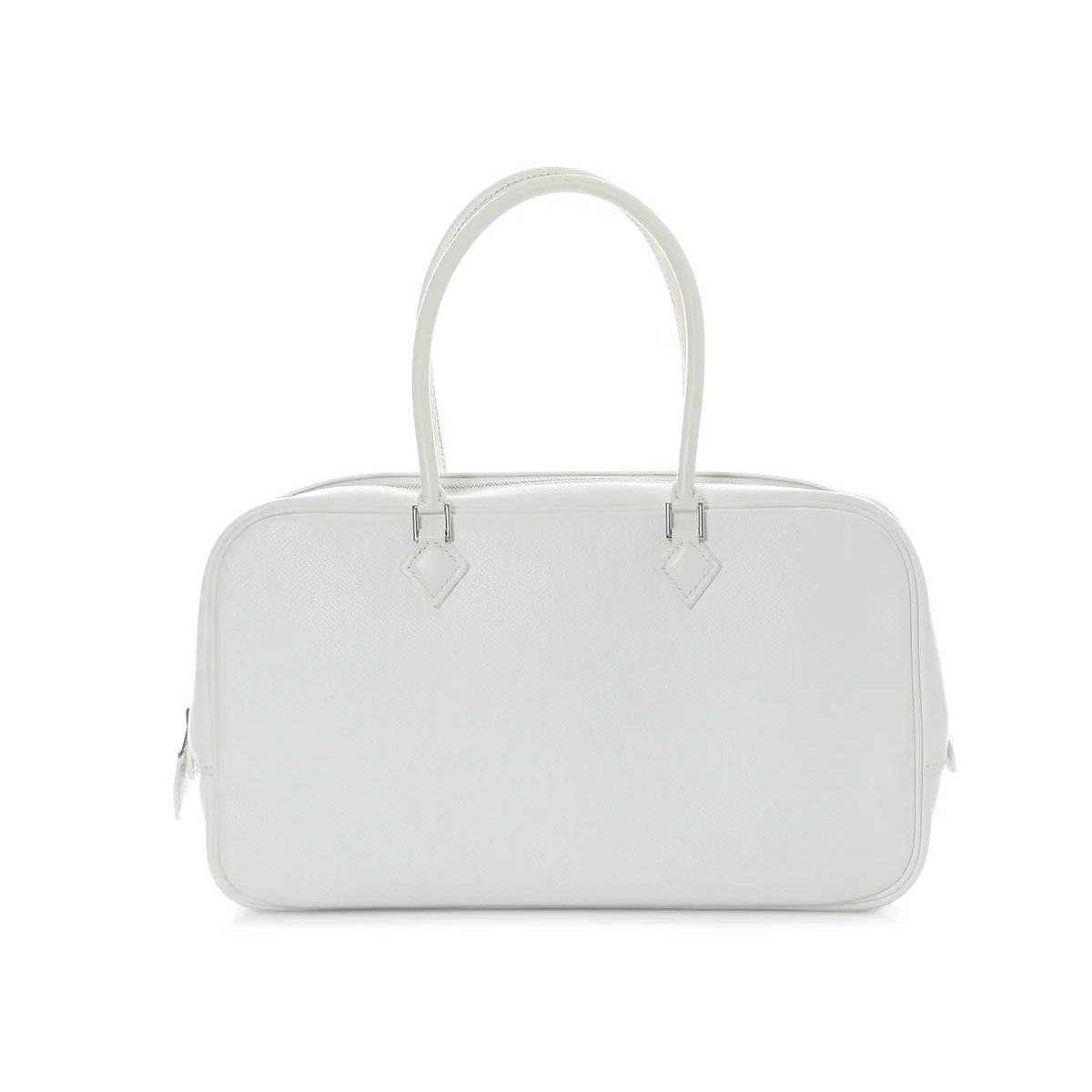 Plume leather satchel