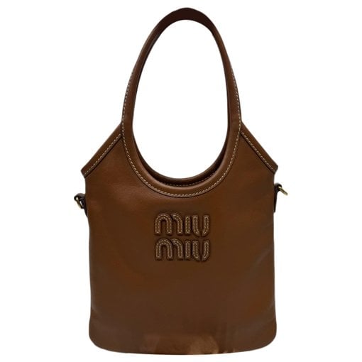 Miu Miu Ivy leather handbag