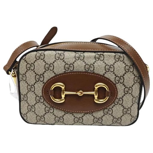 Handle Horsebit 1955 leather crossbody bag