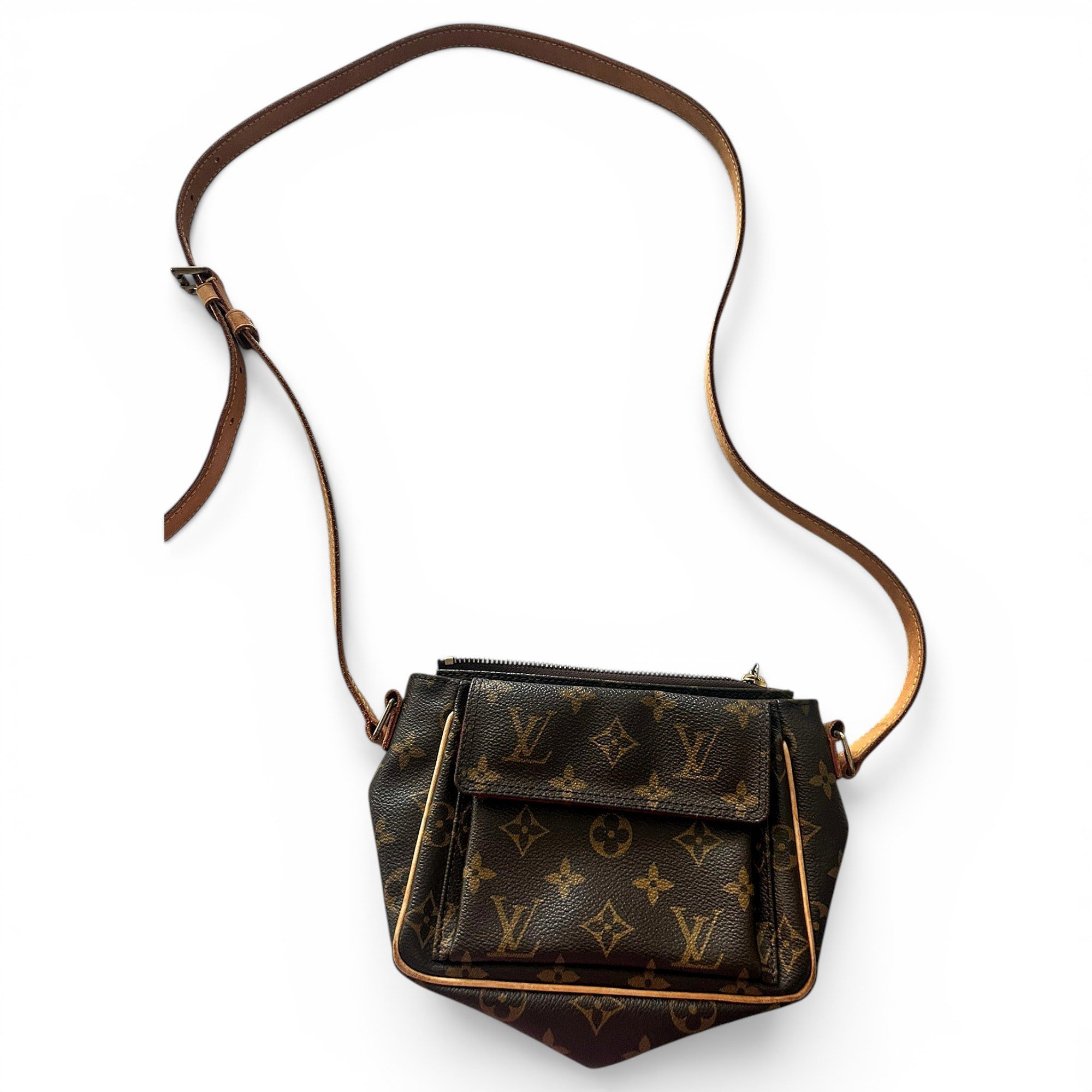 Viva Cité leather handbag