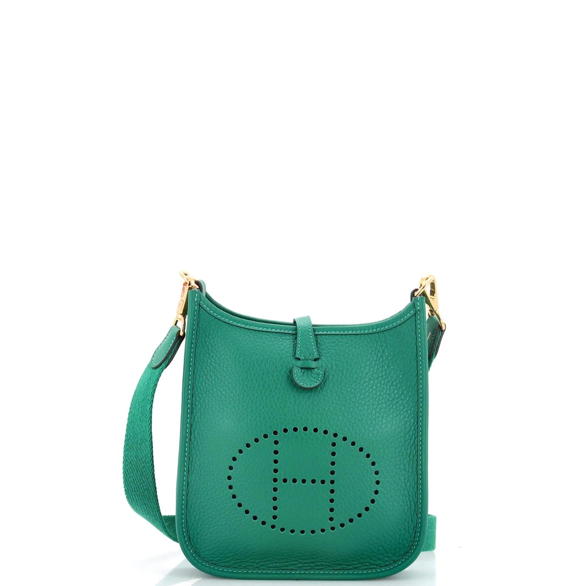 Mini Evelyne leather crossbody bag